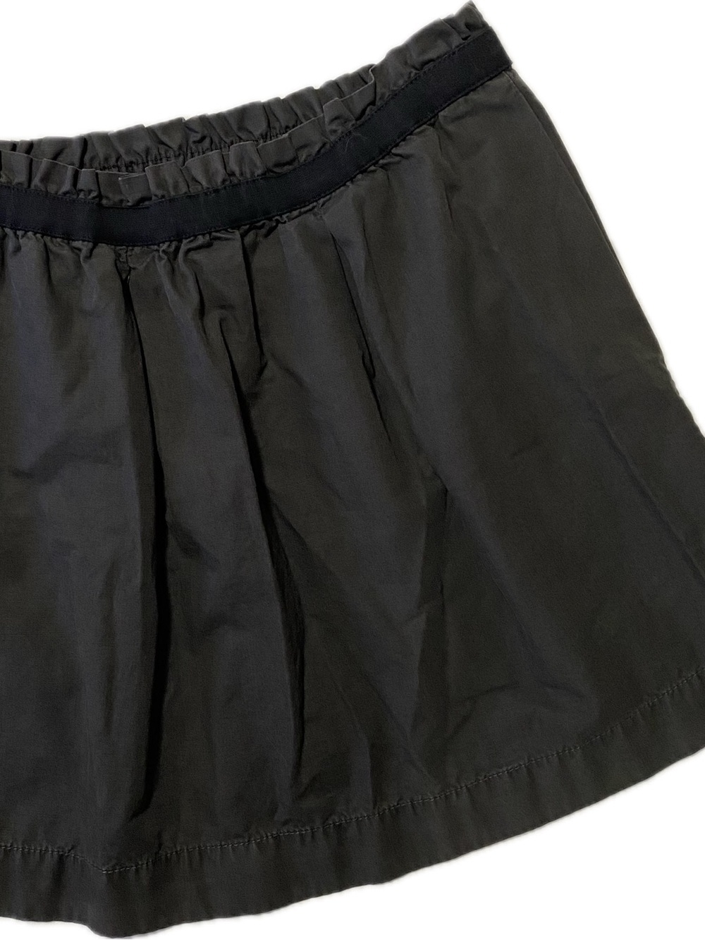 J. Crew Black Midi Skirt